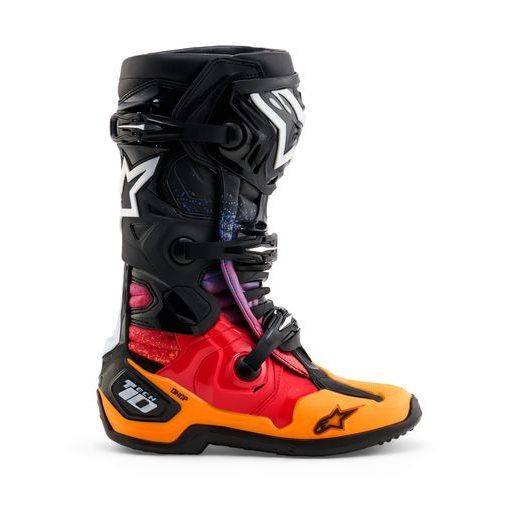 BOTY TECH 10 LIMITOVANÁ EDICE BLACK HOLE, ALPINESTARS (ČERNÁ/MULTICOLOR) 2026