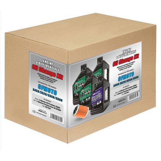 SADA PRO KOMPLETNÍ VÝMĚNU OLEJŮ CFMOTO X450/X520/X550/X600