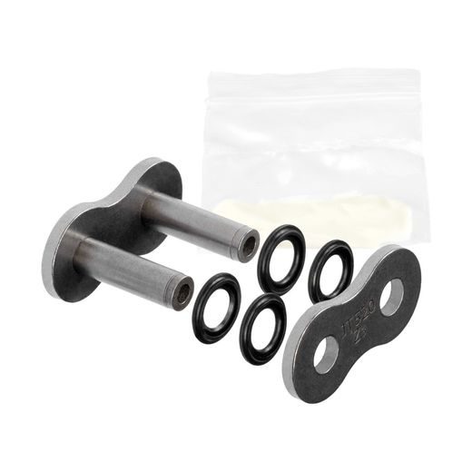 SPOJKA ŘETĚZU 520Z3, JT CHAINS (BARVA ČERNÁ, NÝTOVACÍ, TYP RIVET)