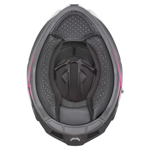 PŘILBA K40, ZED (ČERNÁ MATNÁ/RŮŽOVÁ) 2026
