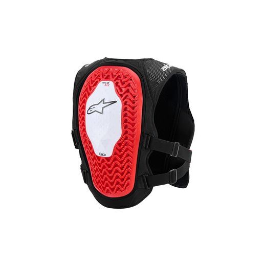 AIRBAGOVÁ VESTA TECH-AIR®MX PLASMA SYSTEM, ALPINESTARS (BÍLÁ/ČERNÁ/ČERVENÁ, KOMPATIBILNÍ PRO DOWNHILL ALGORITMUS) 2027