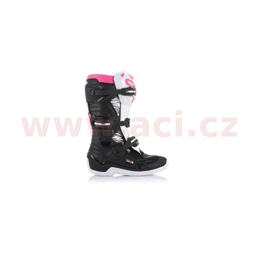 ALPINESTARS BOTY STELLA TECH 3 (ČERNÉ/BÍLÉ/RŮŽOVÉ)