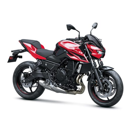 KAWASAKI Z650 S MY27 CANDY PERSIMMON RED / METALLIC CARBON GRAY