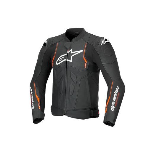 BUNDA DUSK AIRFLOW, ALPINESTARS (ČERNÁ/ČERVENÁ FLUO) 2025