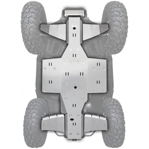 XRW SKID PLATES KIT ALU - SEGWAY SNARLER AT10 WL