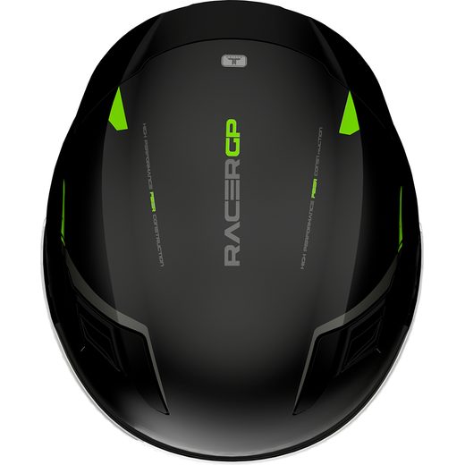INTEGRÁLNÍ HELMA AXXIS GP RACER SV FIBER SOLID FLUO ŽLUTÁ M