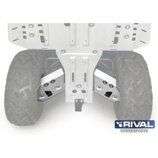 OCHRANNÝ KRYT PODVOZKU HLINÍKOVÝ RIVAL - TERROX 400/500 (KRÁTKÁ VERZE)