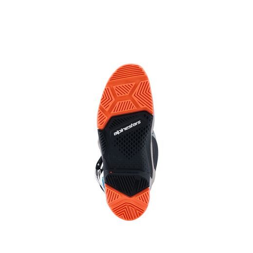 BOTY TECH 7 ENDURO, ALPINESTARS (ČERNÁ/TMAVĚ ŠEDÁ/ORANŽOVÁ FLUO) 2026