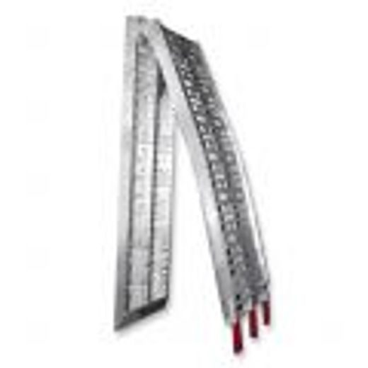 HLINÍKOVÁ NÁJEZDOVÁ RAMPA MOTO SKLÁDACÍ NOSNOST 340KG