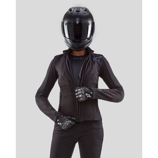 AIRBAGOVÁ VESTA STELLA TECH-AIR®3 SYSTEM, ALPINESTARS, DÁMSKÁ (ČERNÁ/TMAVĚ ŠEDÁ)