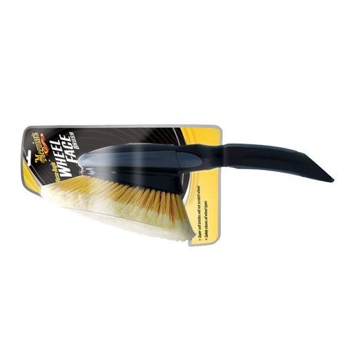 MEGUIARS VERSA ANGLE WHEEL BRUSH - KARTÁČ NA KOLA S KRÁTKÝM DRŽADLEM