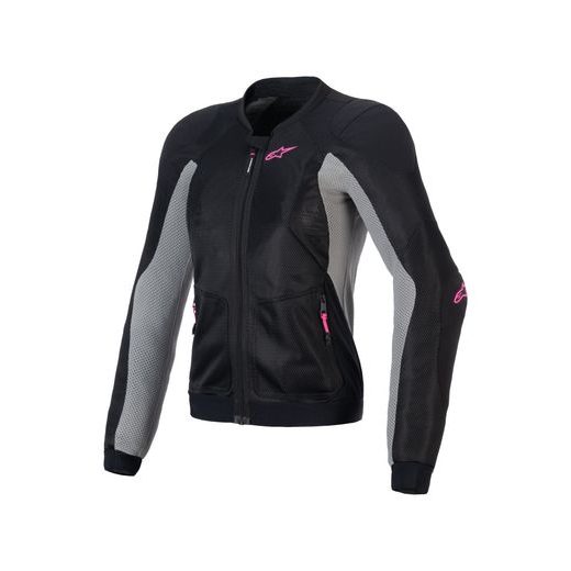 BUNDA STELLA TROOP-AIR, ALPINESTARS, DÁMSKÁ (ČERNÁ/ŠEDÁ/RŮŽOVÁ FLUO) 2025