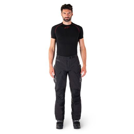 KALHOTY HYDE XT DRYSTAR, ALPINESTARS (ČERNÁ/ČERVENÁ) 2025