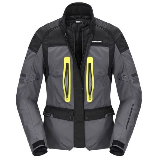 BUNDA TRAVELER 3 LADY, SPIDI, DÁMSKÁ (ČERNÁ/ŠEDÁ/ŽLUTÁ FLUO)