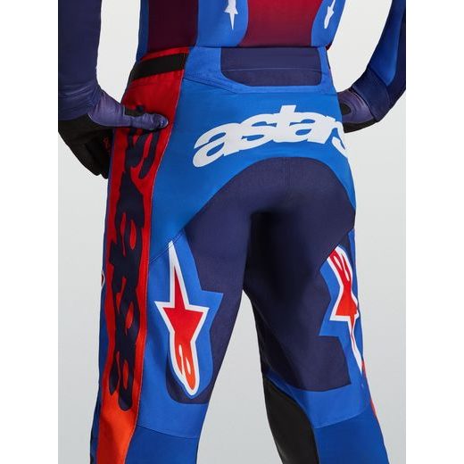 KALHOTY RACER HUNT, ALPINESTARS (MODRÁ/TMAVĚ MODRÁ/ČERVENÁ) 2027