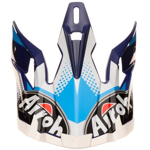 NÁHRADNÍ KŠILT PRO PŘILBY AVIATOR 2.2 FLASH, AIROH (MODRÁ/BÍLÁ)