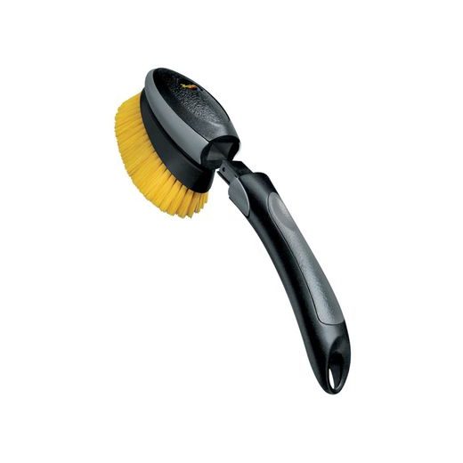 MEGUIARS VERSA ANGLE WHEEL BRUSH - KARTÁČ NA KOLA S KRÁTKÝM DRŽADLEM