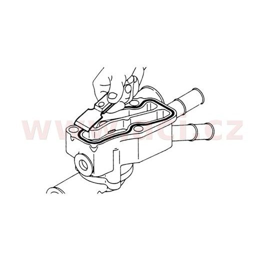 PLASTOVÉ DLÁTO NA ODSTRANĚNÍ STARÉHO TĚSNĚNÍ (ČEPEL ŠÍŘKY 50 MM) BIKESERVICE