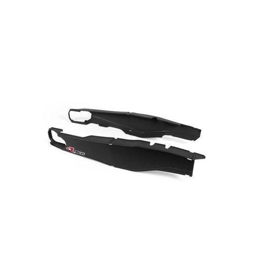 CHRÁNIČ ZADNÍ KYVNÉ VIDLICE KTM/HUSQVARNA SADA, RTECH (ČERNÝ)