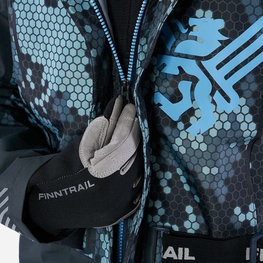 FINNTRAIL JACKET RACHEL LADY CAMOGREY