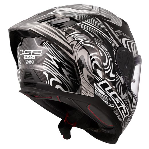 LS2 FF807 DRAGON ENTHUM SILVER