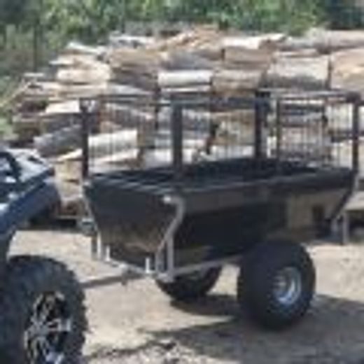 ZVÝŠENÉ BOČNICE PRO ATV VOZÍK WOOD 550, VÝŠKA 50 CM