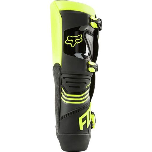 FOX COMP BOOT - BLACK/YELLOW MX