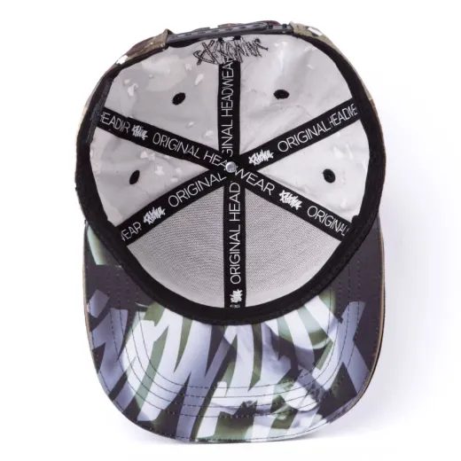 PITCHA KŠILTOVKA FSP SNAPBACK HAT CAMO GREEN