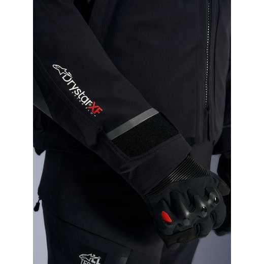 BUNDA ANDES PRO DRYSTAR XF, ALPINESTARS (ČERNÁ/TMAVĚ ŠEDÁ) 2026