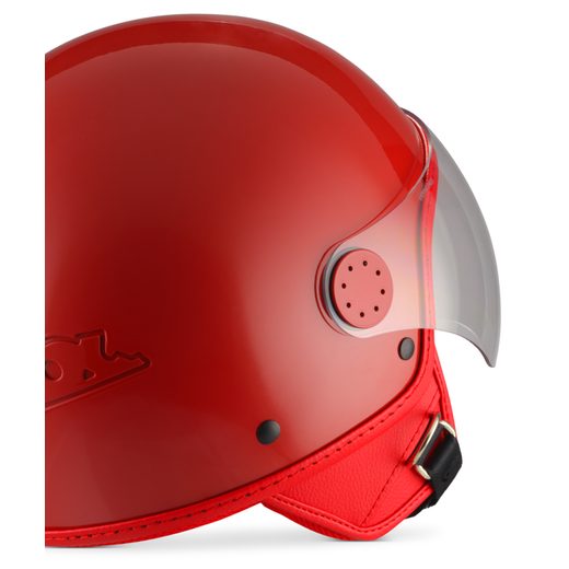 PŘILBA OTEVŘENÁ JETHELM VESPA RED