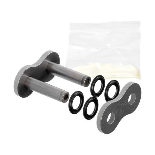 SPOJKA ŘETĚZU 530Z3, JT CHAINS (BARVA ČERNÁ, NÝTOVACÍ, TYP RIVET)