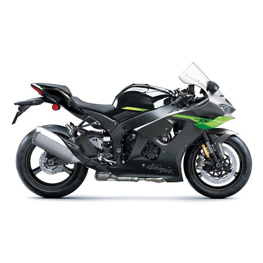 KAWASAKI NINJA ZX-10R MY26 METALLIC MATTE GRAPHENESTEEL GRAY / METALLIC SPARK BLACK / LIME GREEN