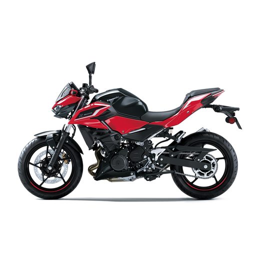 KAWASAKI Z500 SE MY27 CANDY PERSIMMON RED / METALLIC CARBON GRAY
