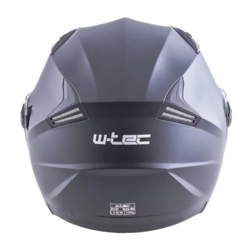 OTEVŘENÁ HELMA W-TEC BARCELA - ČERNÁ MATNÁ