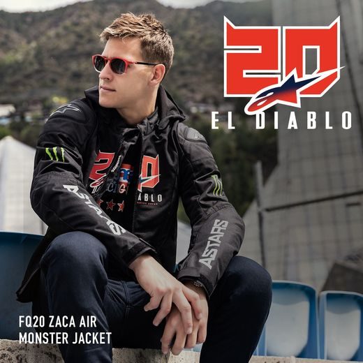 BUNDA ZACA AIR WATERPROOF MONSTER FQ20 KOLEKCE, ALPINESTARS (ČERNÁ/ČERVENÁ/MODRÁ/BÍLÁ/ZELENÁ) 2024
