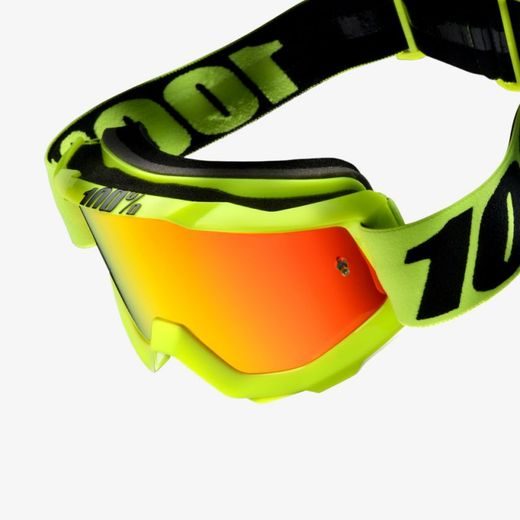 100% BRÝLE ACCURI VIRGO- USA (ZLATÉ CHROM PLEXI + ČIRÉ PLEXI S ČEPY PRO SLÍDY)