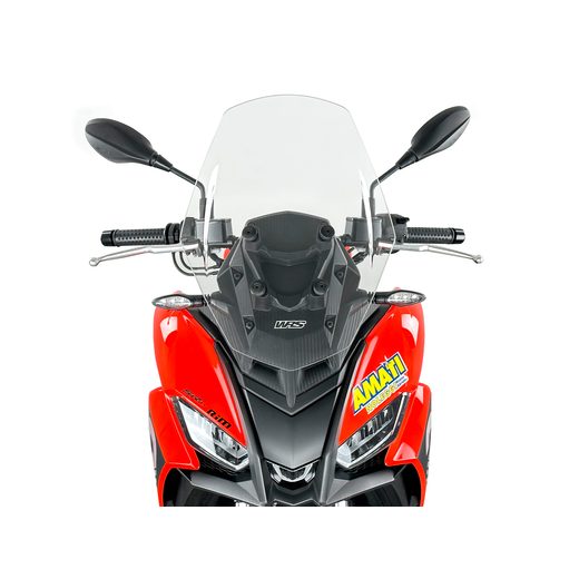 ČIRÝ VYSOKÝ PLEXI ŠTÍT WRS APRILIA SR GT 125/200