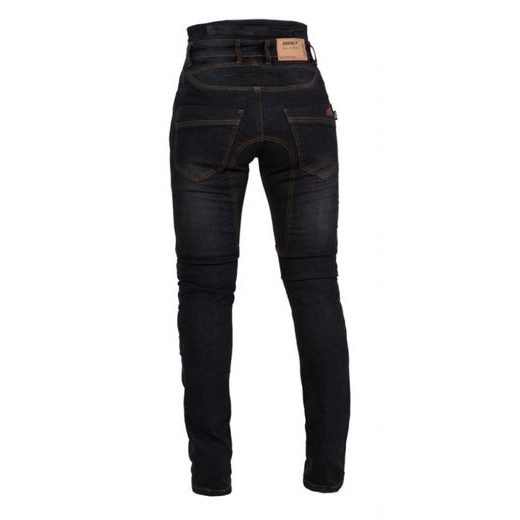 MBW DÁMSKÉ KEVLAROVÉ JEANS REBEKA ČERNÉ