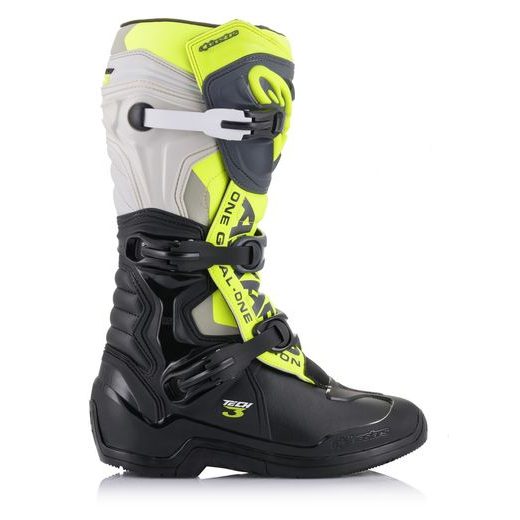 ALPINESTARS BOTY TECH 3 (ČERNÁ/ŠEDÁ/ŽLUTÁ FLUO)