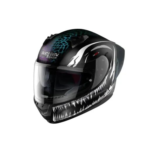 NOLAN INTEGRÁLNÍ MOTO PŘILBA N60-6 ANCHOR 24  ČERNÁ ZELENÁ