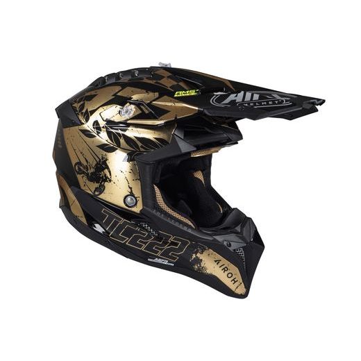 PŘILBA AIROH AVIATOR 3.0 "TC 222 THE LEGEND" (ČERNÁ/ZLATÁ) 2023