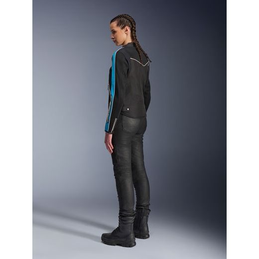 BUNDA STELLA T-DYNO AIR, ALPINESTARS, DÁMSKÁ (ČERNÁ/SVĚTLE MODRÁ/BÉŽOVÁ) 2025