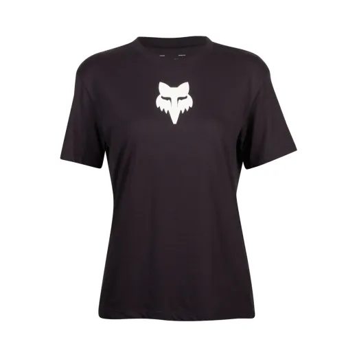 FOX DÁMSKÉ TRIČKO FOX HEAD SS TEE BLACK