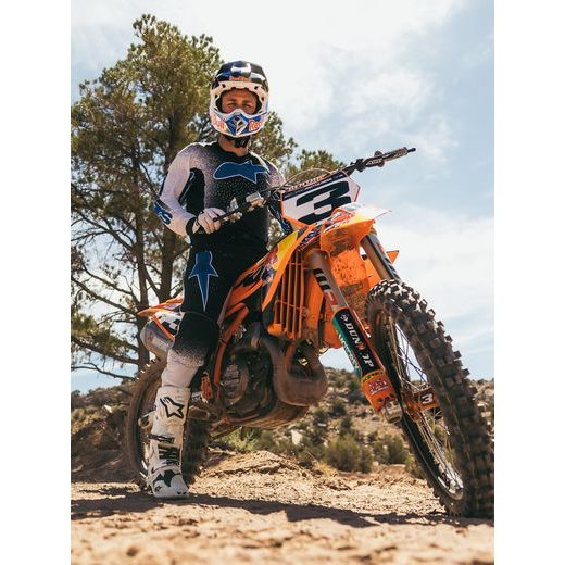 DRES SUPERTECH HITEN AFD, ALPINESTARS (ČERNÁ/ŠEDÁ/MODRÁ) 2027