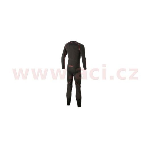 JEDNODÍLNÉ SPODNÍ PRÁDLO POD KOMBINÉZU RIDE TECH LITE 1PC, ALPINESTARS (ČERNÁ/ČERVENÁ)