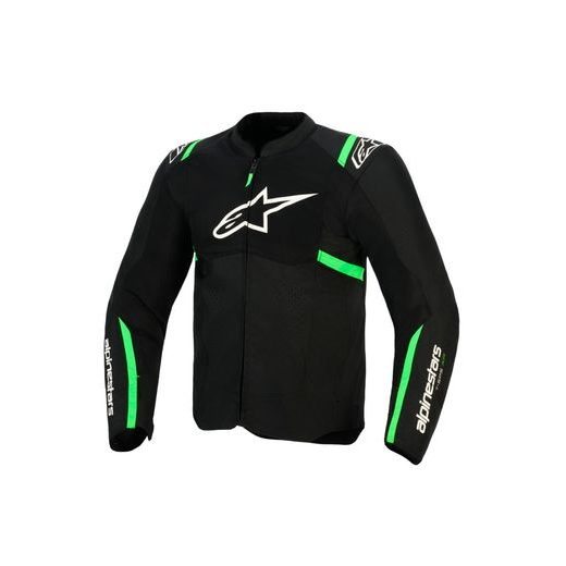BUNDA T-SPS AIR V2, ALPINESTARS (ČERNÁ/ZELENÁ FLUO) 2026