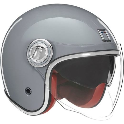 NOX OTEVŘENÁ PŘILBA HERITAGE PREMIUM ŠEDÁ