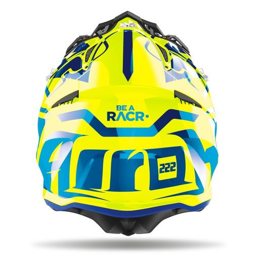 PŘILBA AVIATOR NOVAK 2.3 AMSS REP. CAIROLI 2020, AIROH - ITÁLIE (MODRÁ CHROMOVÁ)