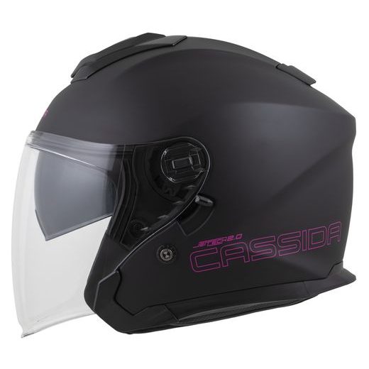 CASSIDA JET TECH 2.0 SOLID ČERNÁ FIALOVÁ MATNÁ