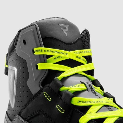 REBELHORN MOTO BOTY VANDAL II ČERNÉ/ŠEDÉ/FLUO